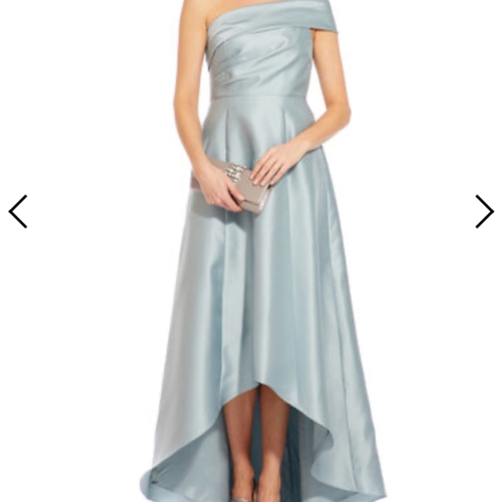 One Shoulder High Low Dress